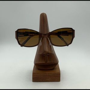 Kensie Here I Am Brown Oval Sunglasses Frames